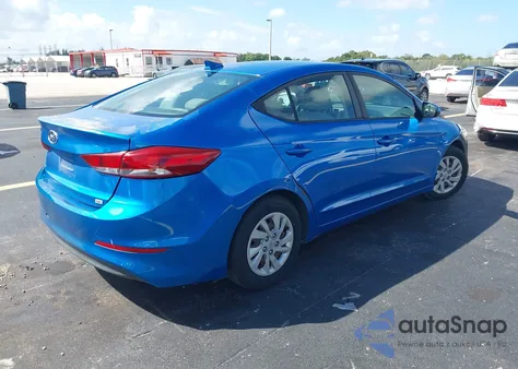2017 Hyundai Elantra Se из США, поврежденный, VIN KMHD74LF1HU073799